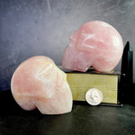 Rose Quartz Polished Skull - You Choose