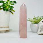 Rose Quartz Polished Point AS IS