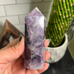 Fluorite Purple Polished Point