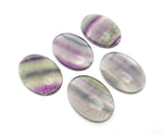 Fluorite Cabochon Crystal Pocket Stone