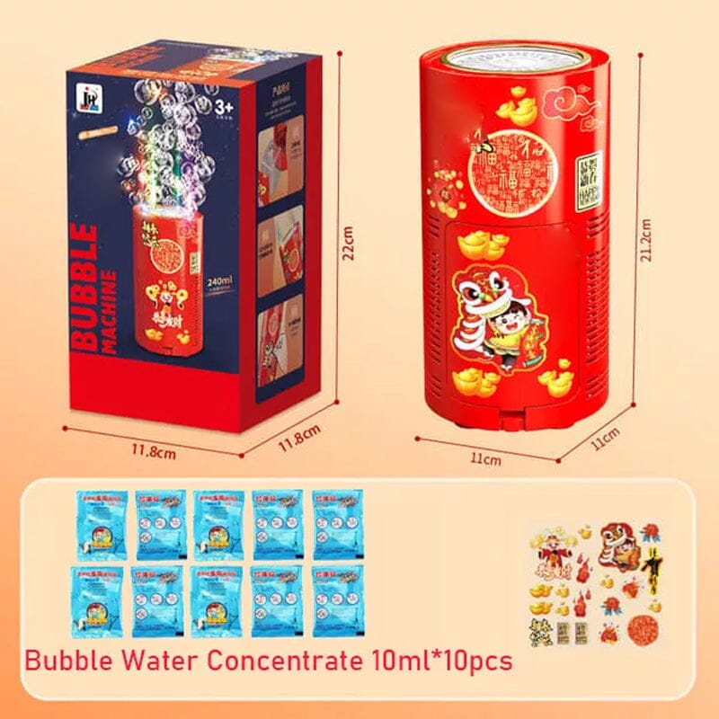 PORTABLE FIREWORK BUBBLE MACHINE